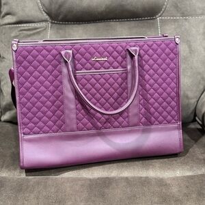 Purple Quilted Women's Bag